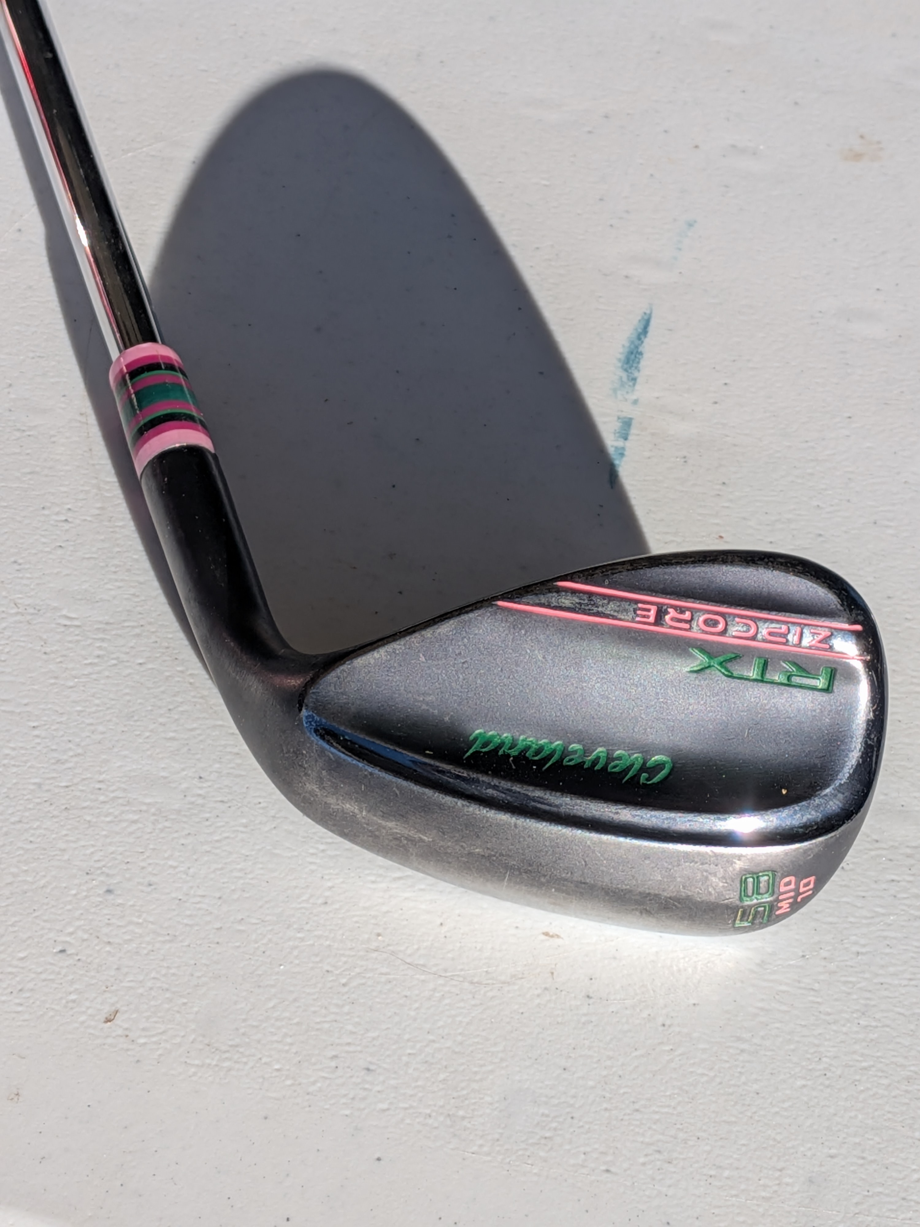 Past golf club repair and customization work by Bosworth Golf