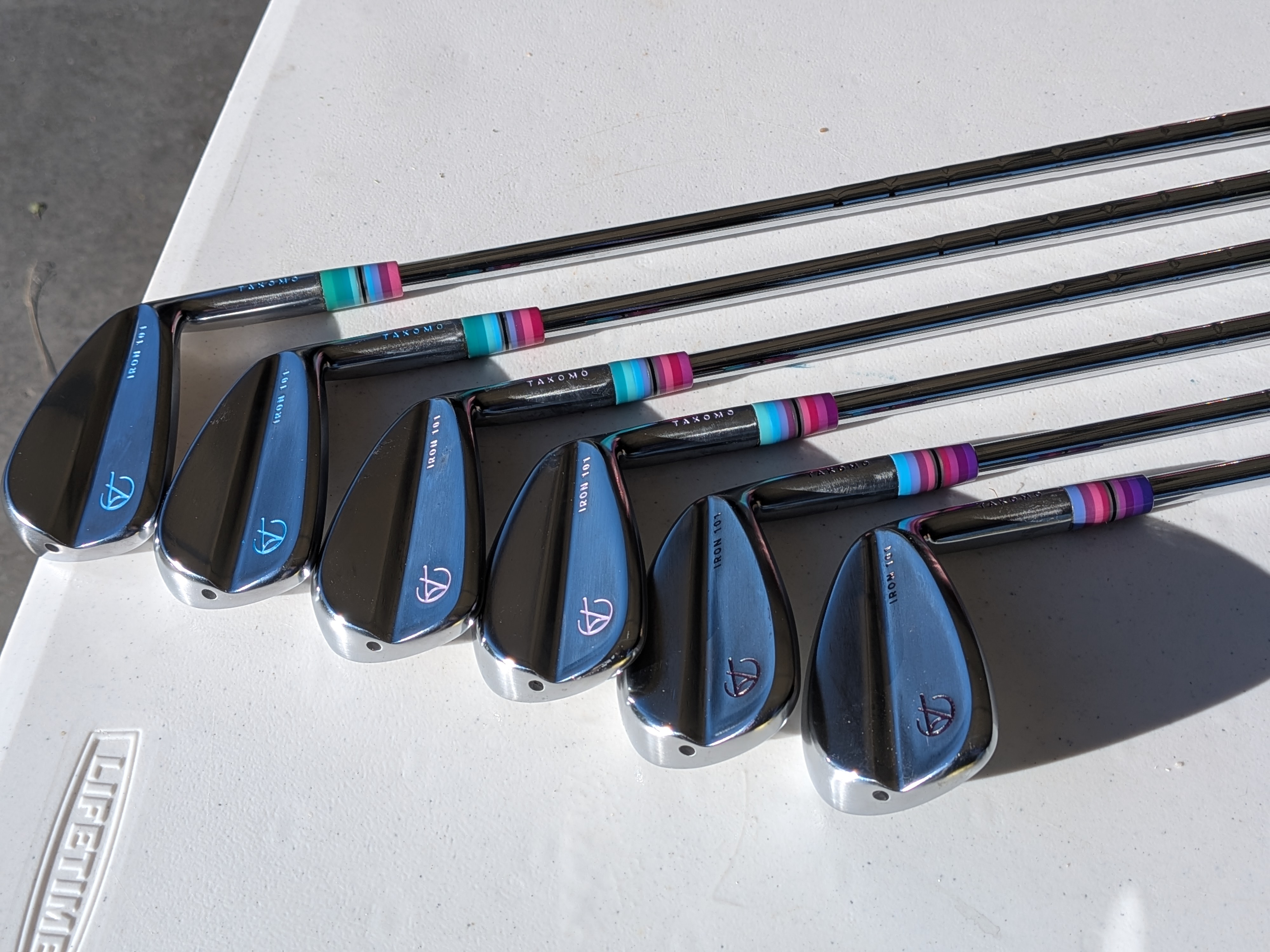 Past golf club repair and customization work by Bosworth Golf