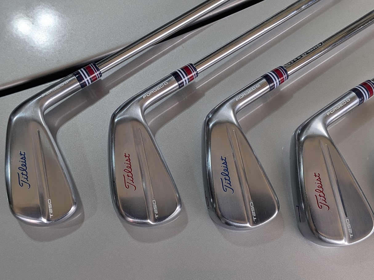 Past golf club repair and customization work by Bosworth Golf